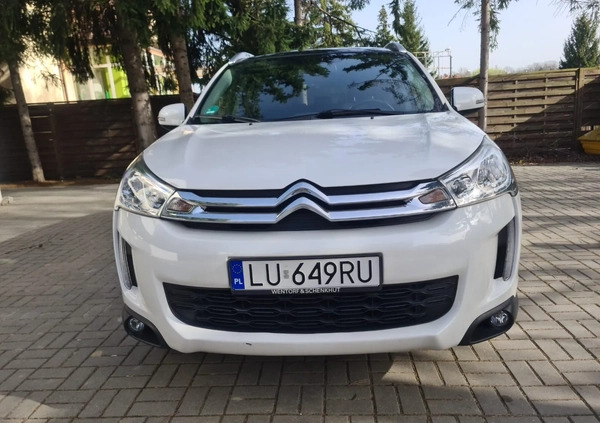 Citroen C4 Aircross cena 43500 przebieg: 112000, rok produkcji 2013 z Lublin małe 92